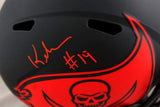 Keyshawn Johnson Signed Tampa Bay Bucs F/S Eclipse Speed Helmet - JSA W Auth