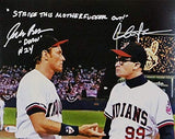 Charlie Sheen/Corbin Bernsen Signed 11x14 Major League Photo- Beckett Auth *