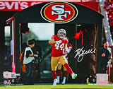 Kyle Juszczyk Signed SF 49ers 8x10 Running From Tunnel Photo- Beckett W Holo