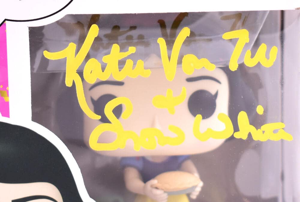 Disney Snow White 1019 funko - signed outlet by Katie Van Till with COA