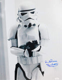 Quentin Pierre Signed Movie Still 16x20 Photo w/ Stormtrooper - JSA Auth *Blue