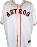 Yuli Gurriel Autographed Houston Astros White Nike Jersey- JSA W *Silver