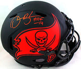 Derrick Brooks Signed Bucs Authentic Eclipse Speed FS Helmet w HOF-Beckett W*Red