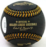 Vladimir Guerrero Jr. Autographed Rawlings OML Black Baseball- JSA Auth *Gold