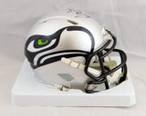 Brian Bosworth Signed Seattle Seahawks AMP Speed Mini Helmet - JSA W Auth *Black