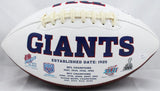 Evan Engram Autographed New York Giants Logo Football- JSA Authenticated