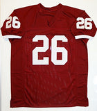 Kevin Smith Signed Maroon College Style Jersey w/ Insc- The Jersey Source Auth