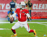 Kyler Murray Signed Cardinals Eagle Eye Yellow Cleats 16x20 Photo- BA W *Black