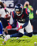 DeAndre Hopkins Autographed Texans 16x20 Close Up PF Photo- JSA W Auth *Black