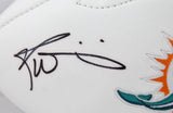 Ricky Williams Autographed Miami Dolphins Logo Football W/ Insc - JSA W *Thin