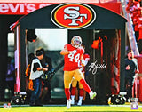 Kyle Juszczyk Signed SF 49ers 16x20 Running From Tunnel Photo- Beckett W Holo