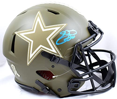emmit smith helmet Emmitt Smith F/S Signed Cowboys Salute to Service Speed Auth. Helmet- – The Jersey Source