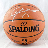 Clint Capela Autographed Official NBA Basketball - Tristar Auth *Silver