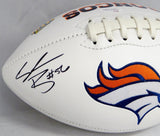 Shane Ray Autographed Denver Broncos Logo Football- JSA Witnessed Authenticated