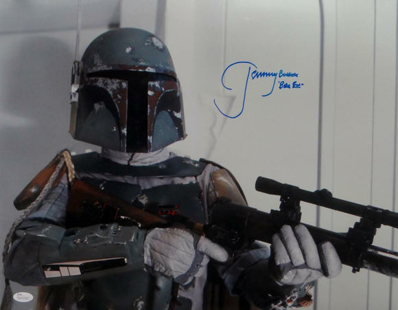 Jeremy Bulloch Autographed Star Wars Boba Fett Close Up 16x20 Photo- JSA W Auth