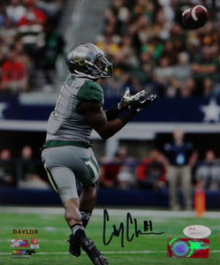 Corey Coleman Autographed Baylor Bears 8x10 About To Catch PF Photo- JSA W Auth