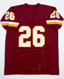 Clinton Portis Autographed Maroon Pro Style Jersey- JSA W