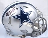 Micah Parsons Autographed Dallas Cowboys Speed Mini Helmet- Fanatics *Black