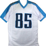 Derrick Mason Autographed White Pro Style Jersey w/3 Insc.-Beckett W Hologram