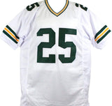 Dorsey Levens Autographed White Pro Style Jersey w/SB Champs-Beckett W Hologram