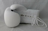 Floyd Mayweather Autographed White Custom TBE Image Boxing Glove- Beckett Auth