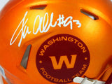 Jonathan Allen Signed Washington Flash Speed Mini Helmet-Beckett W Hologram