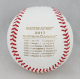 George Springer Autographed World Series Rawlings OML Baseball - Beckett Auth