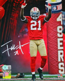 Frank Gore Signed San Francisco 49ers Intro 8x10 Photo-Beckett W Hologram *Black