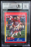 1990 Score #582 Joe Montana Auto San Francisco 49ers BAS Autograph 10