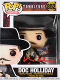 Val Kilmer Autographed Doc Holliday Funko Pop Figurine #852- JSA *Red