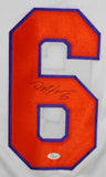 Deandre Hopkins Autographed White College Style Jersey- JSA W Authenticated *6