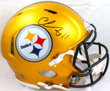 Chase Claypool Signed Steelers F/S Flash Speed Authentic Helmet-Beckett W Holo