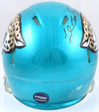 Fred Taylor Autographed Jaguars Flash Speed Mini Helmet- Prova *Black