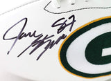 Jace Sternberger Autographed Green Bay Packers Logo Football - JSA W Auth *Black