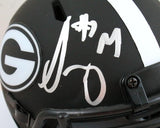 Sony Michel Autographed GA Bulldogs Eclipse Speed Mini Helmet- Beckett W *Silver