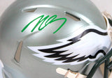 Michael Vick Autographed Eagles Flash Speed Mini Helmet- JSA W Auth *Green