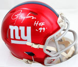 Lawrence Taylor Autographed NY Giants Flash Speed Mini Helmet w/HOF-BeckettWHolo