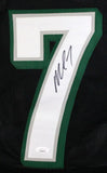 Michael Vick Autographed Black Pro Style Jersey - JSA W *Black