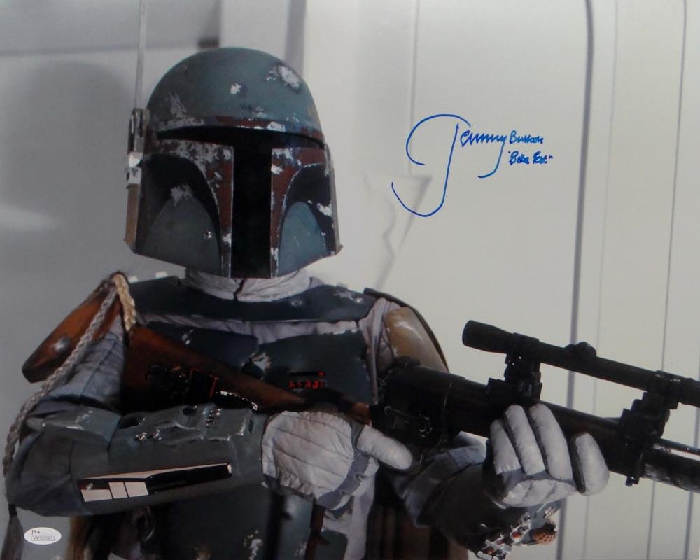 Jeremy offers Bulloch Autograph Boba Fett JSA 16x20 Star Wars