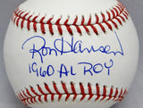 Ron Hansen Autographed Rawlings OML Baseball With AL ROY- JSA Witnessed Auth