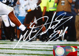 Miles Sanders Autographed Penn State 8x10 HM TD Photo-Beckett W Hologram *White