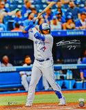 Vladimir Guerrero Jr. Signed Toronto Blue Jays 16x20 Batting Pose Photo-JSA Auth