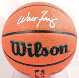 Walt Frazier Autographed Official NBA Wilson Basketball-Beckett W Holo *Silver