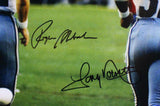 Roger Staubach Tony Dorsett Signed Dallas Cowboys 16x20 Back Photo-BeckettW Holo