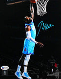 John Wall Signed Houston Rockets 8x10 FP Photo Dunking - Beckett Witness *Blue