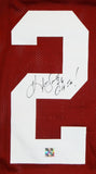 Kevin Smith Signed Maroon College Style Jersey w/ Insc- The Jersey Source Auth