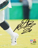 Miles Sanders Signed Philadelphia Eagles 8x10 FP Running Photo - JSA W Auth *Blk