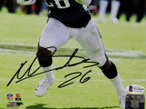 Miles Sanders Signed Phila. Eagles 8x10 PF Running w/ Ball Photo-Beckett Auth