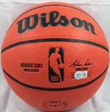 Allen Iverson Autographed Official NBA Wilson Basketball-Beckett W Hologram