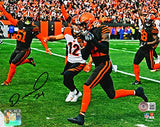 Denzel Ward Autographed Cleveland Browns 8x10 TD Photo-Beckett W Hologram *Black